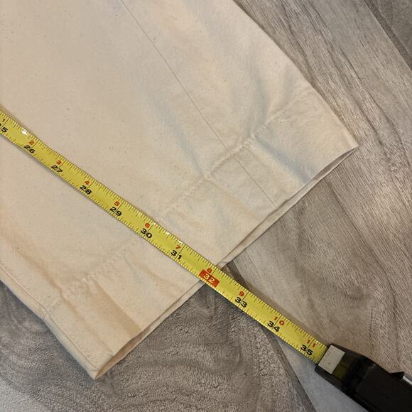 Imogene + Willie Military Trousers In Ivory Women’s Sz 26/32 Pockets Cotton - Picture 11 of 14